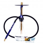 Кальян Alpha Hookah Model S Dark Blue (Синий Лаковый)